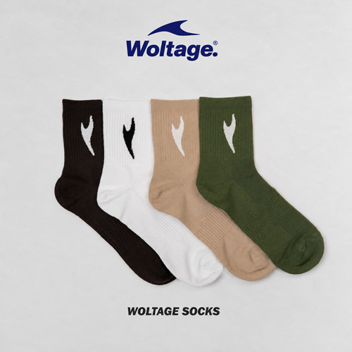 WOLTAGE BREATHABLE COTTON SOCK ANTI- BACTERIAL