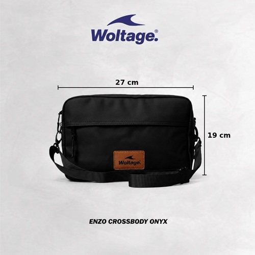 ENZO CROSSBODY ONYX